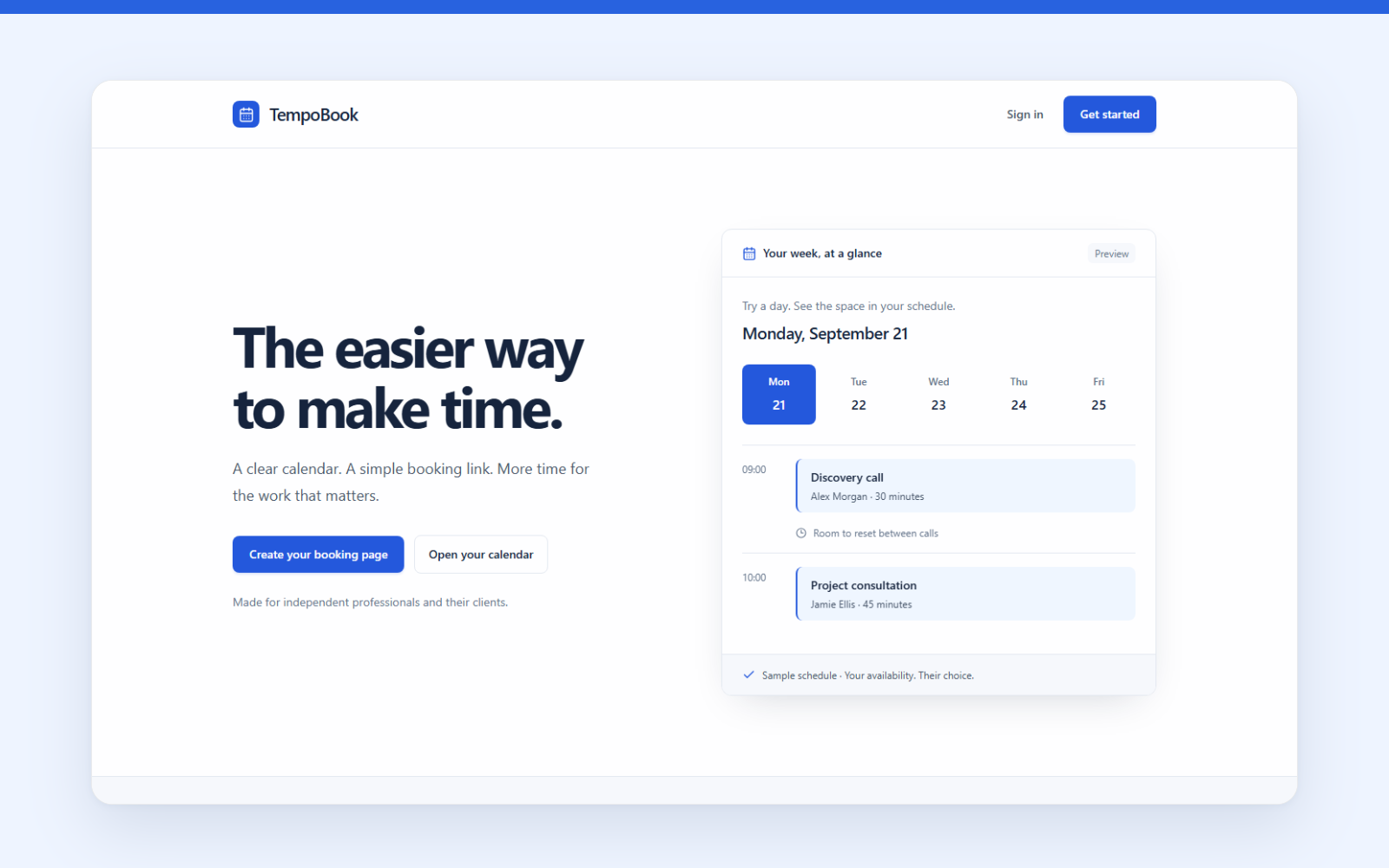 Desktop and mobile booking confirmation